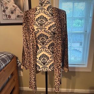 Cheetah print Cardigan from Chicos